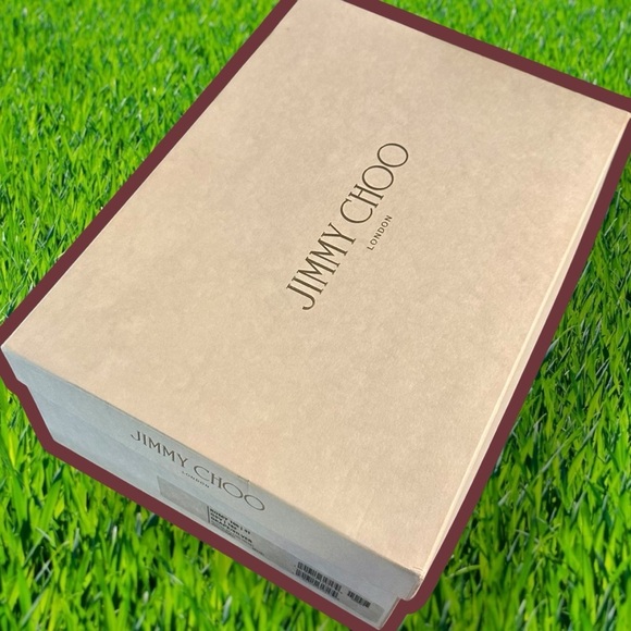 NWT Jimmy Choo ‘Romy 100’ Pumps in “Grape / Silver” Glitter Spotted Velvet Sz 41 - Picture 3 of 16